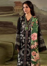 Signature Prints By Nureh Printed Doriya Linen 3 Piece Unstitched Suit NU25SPWS D-SP-178